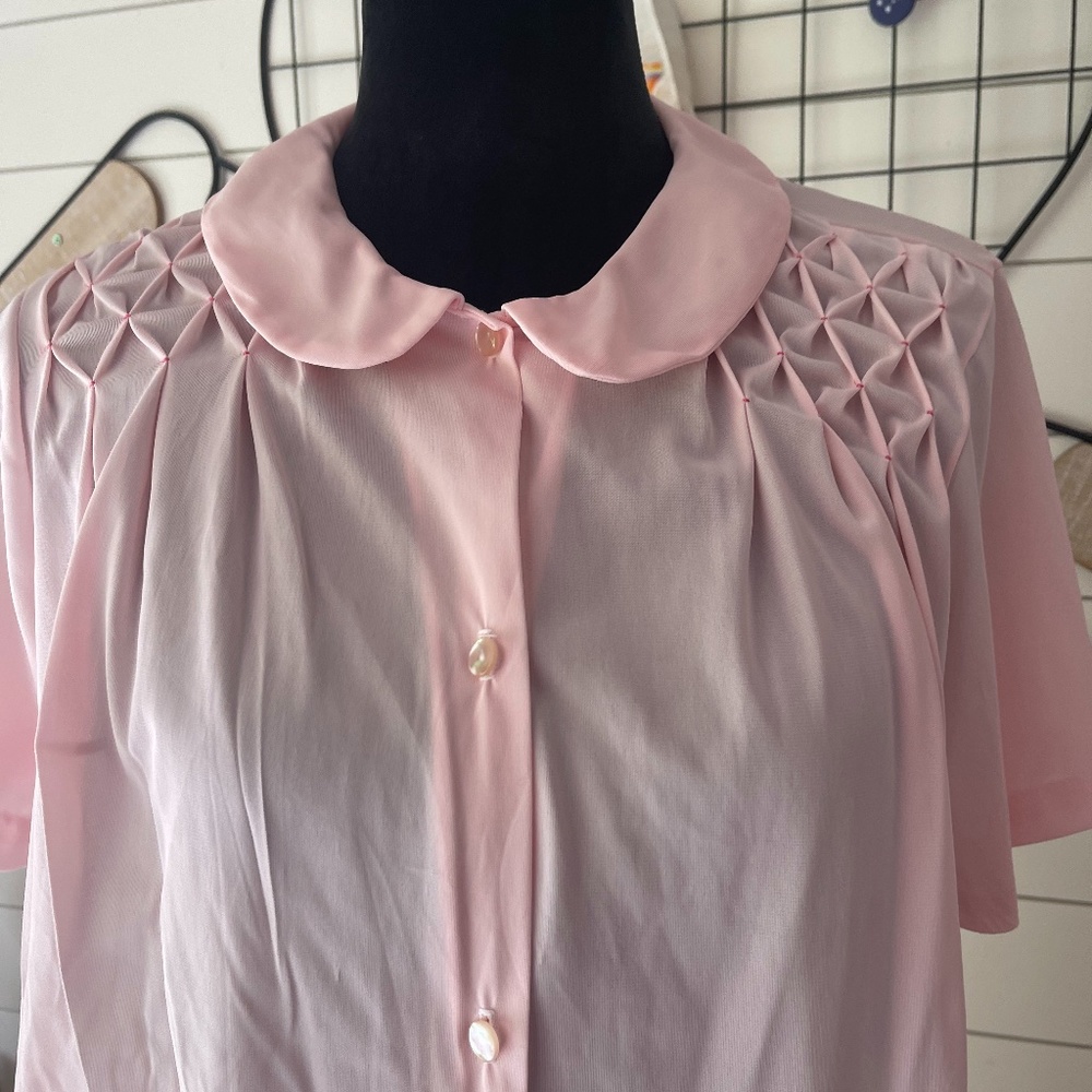 VINTAGE WOMEN PAJAMAS PINK SIZE M